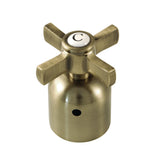 Millennium KBH8963ZXC Cold Metal Cross Handle, Antique Brass