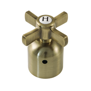 Millennium KBH8963ZXH Hot Metal Cross Handle, Antique Brass
