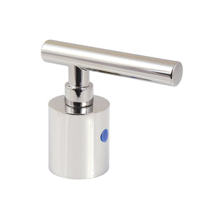 Manhattan KBH8966CMLC Cold Metal Lever Handle, D Type, Polished Nickel