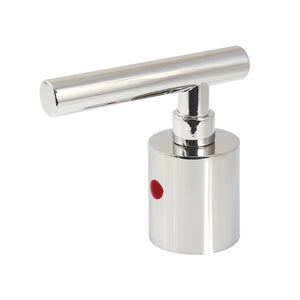Manhattan KBH8966CMLH Hot Metal Lever Handle, D Type, Polished Nickel