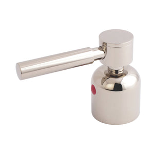 Concord KBH8966DLH Hot Metal Lever Handle, Polished Nickel