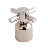 Concord KBH8966DXC Cold Metal Cross Handle, Polished Nickel