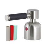 Kaiser KBH8968DKLH Hot Metal Lever Handle, Brushed Nickel
