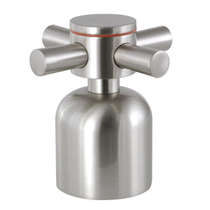 Concord KBH8968DXH Hot Metal Cross Handle, Brushed Nickel