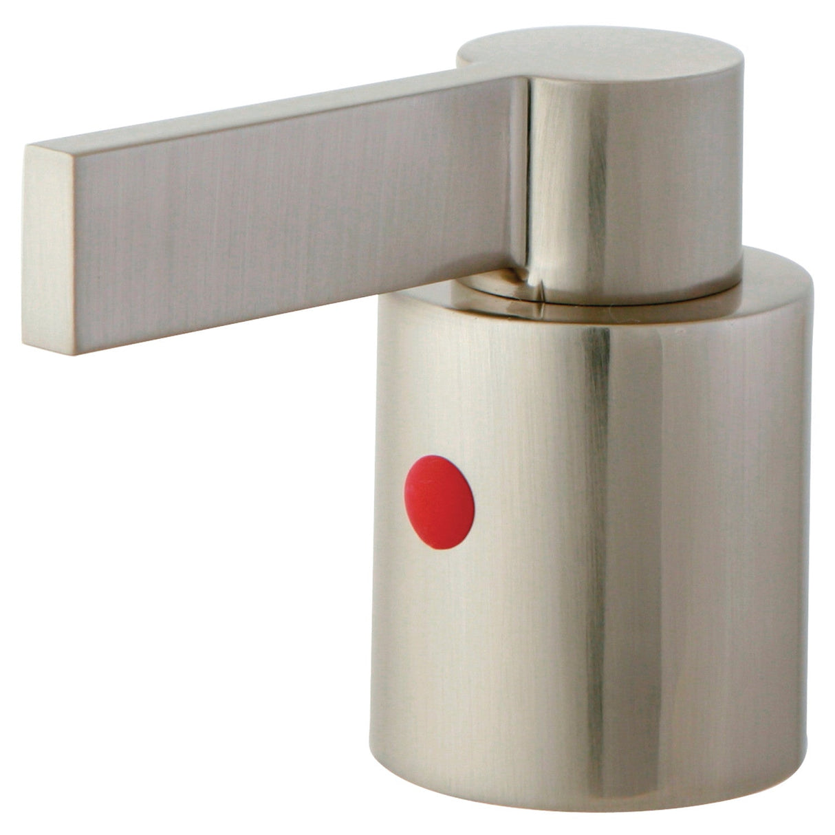 NuvoFusion KBH8968NDLH Hot Metal Lever Handle, D Type, Brushed Nickel