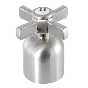 Millennium KBH8968ZXC Cold Metal Cross Handle, Brushed Nickel