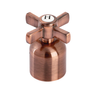 Millennium KBH896ZXACH Hot Metal Cross Handle, Antique Copper