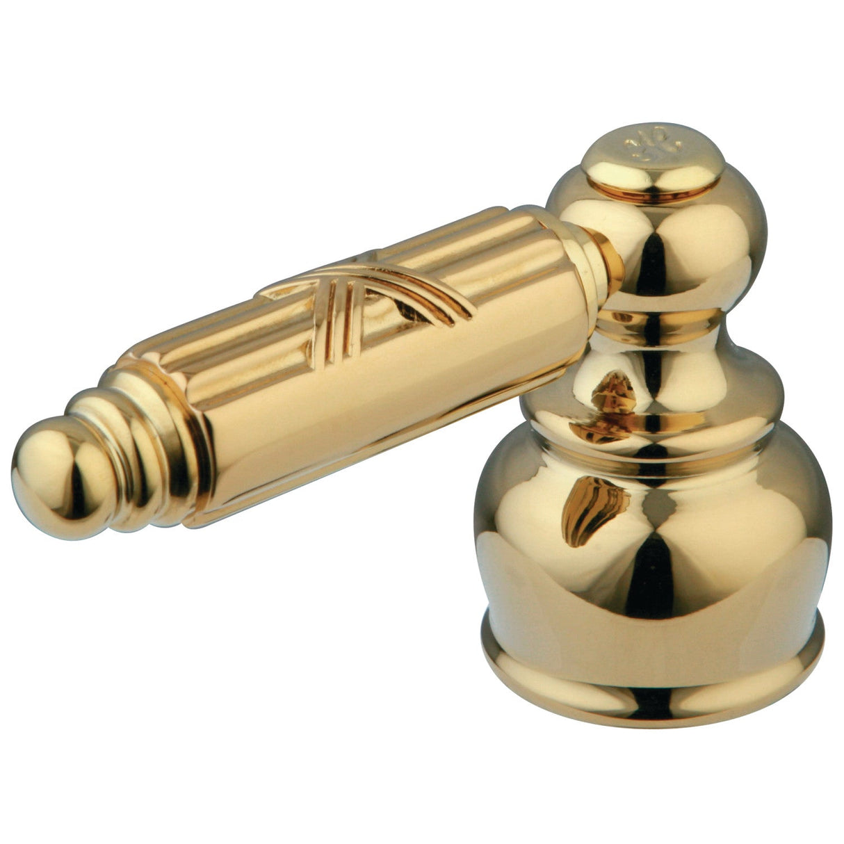 KBH9902GLH Hot Metal Lever Handle, Polished Brass