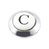 KBHI1601AXC Cold Handle Index Button, Polished Chrome