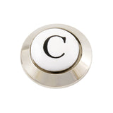 KBHI1606AXC Cold Handle Index Button, Polished Nickel