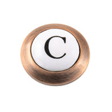 KBHI160AXACC Cold Handle Index Button, Antique Copper
