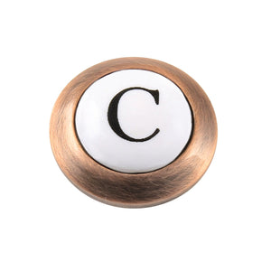 KBHI160AXACC Cold Handle Index Button, Antique Copper