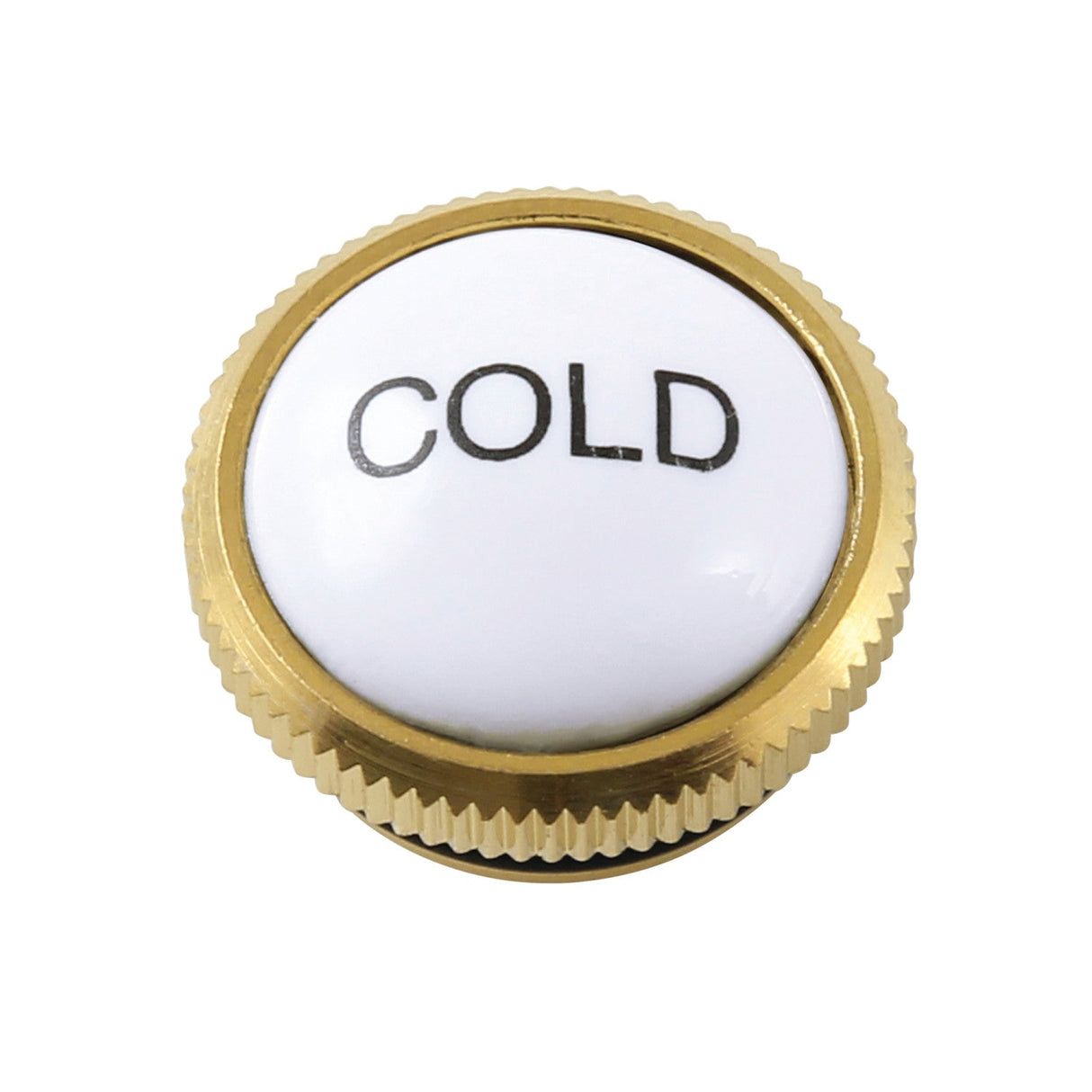 KBHI1797AXC Cold Handle Index Button, Brushed Brass