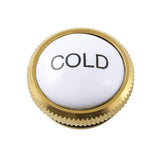 KBHI1797AXC Cold Handle Index Button, Brushed Brass