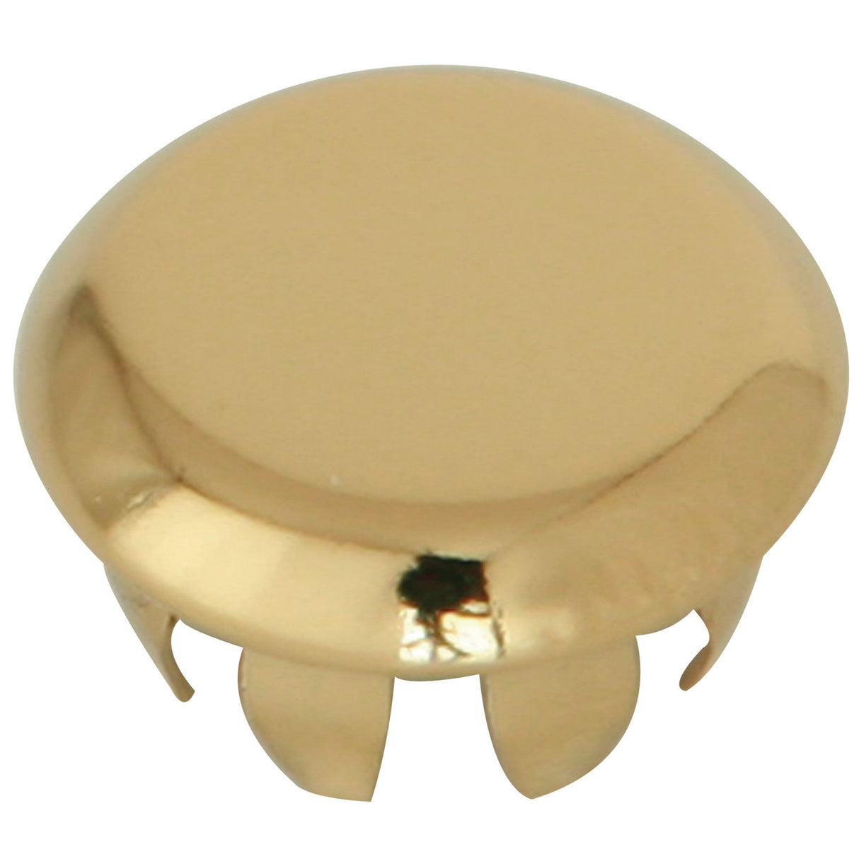 KBHI2602B Blank Handle Index Button, Polished Brass