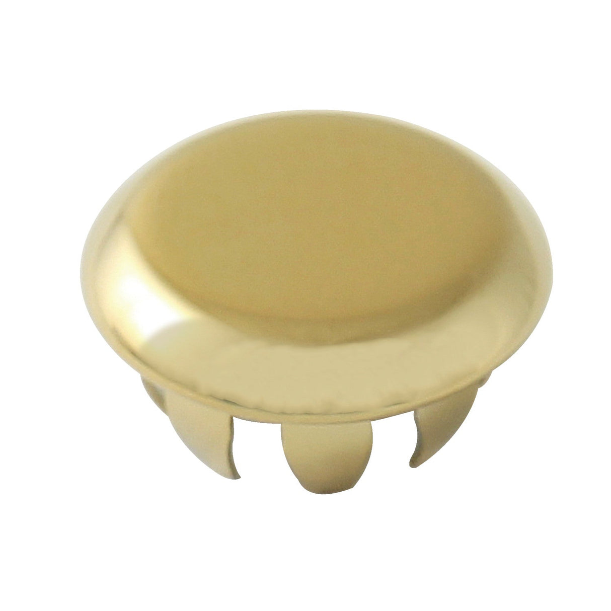 KBHI3632AL Blank Handle Index Button, Polished Brass