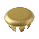 KBHI3637AL Blank Handle Index Button, Brushed Brass