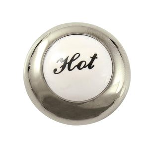 KBHI4466BXH Hot Handle Index Button, Polished Nickel