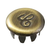 KBHI603ALABC Cold Handle Index Button, Antique Brass
