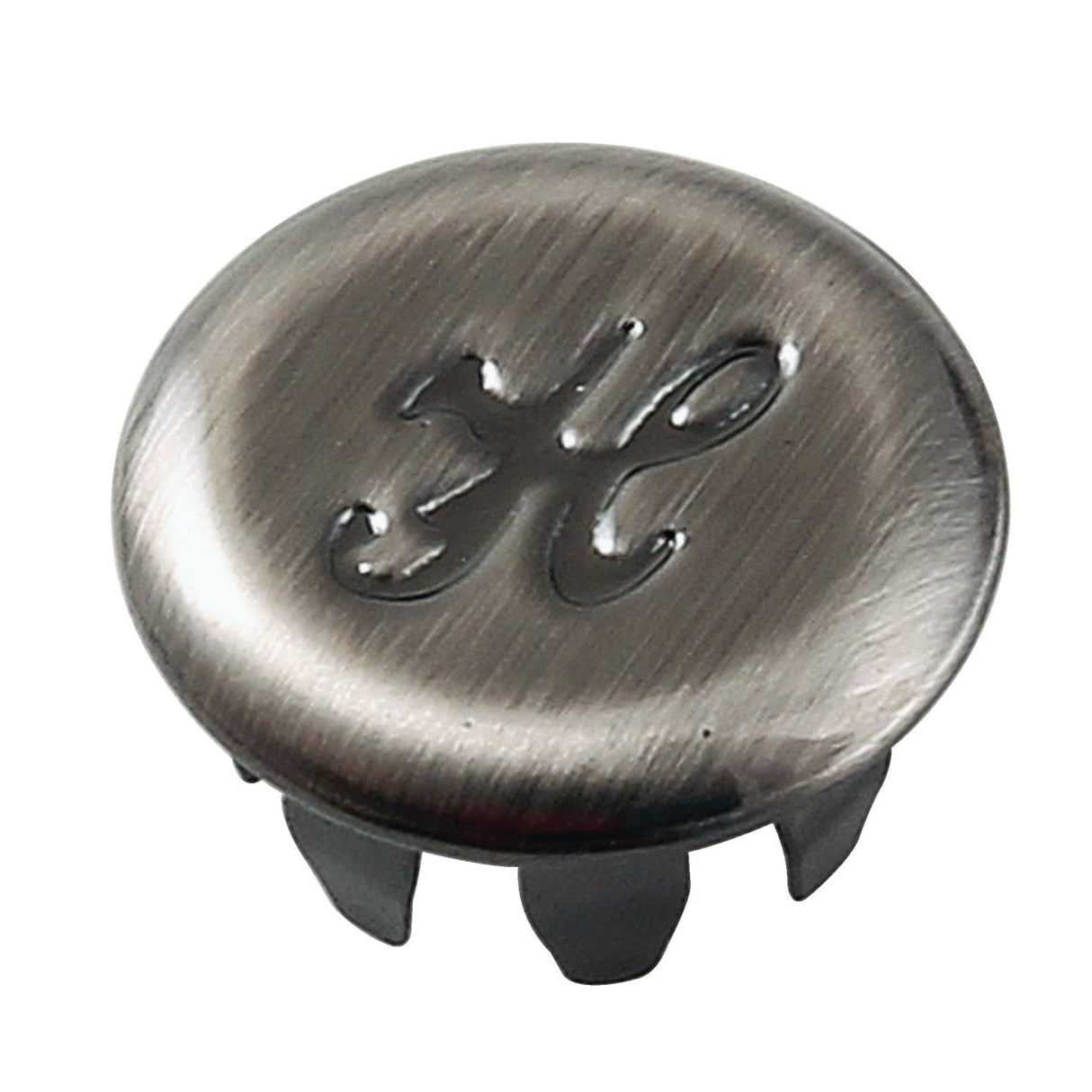 KBHI603ALH Hot Handle Index Button, Black Stainless