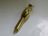 KBHT2602KL Handle Insert, Polished Brass
