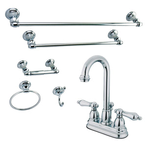 KBK3611AL Two-Handle 3-Hole Deck Mount 4