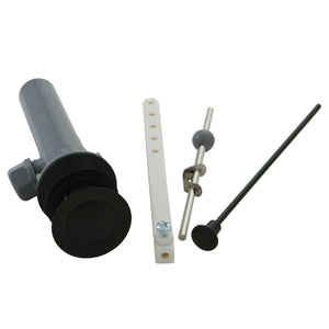 KBP1005 Plastic Pop-Up Bathroom Sink Drain with Overflow, Oil Rubbed Bronze