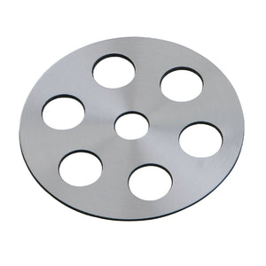 KBP138A1 Blank Silver Plate for K138A1, Polished Chrome