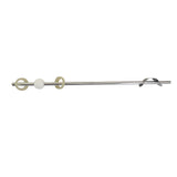 KBPR1001L Pivot Rod & Clip Assembly, Polished Chrome