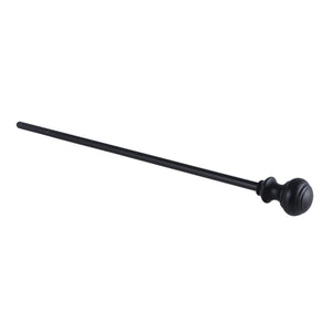 KBPR2620 Brass Pop-Up Rod, Matte Black