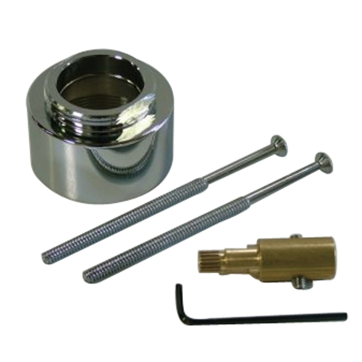 KBRP3631EXT Extension Adapor, Rod, Screws, and Cap (KB363XAL Series), Polished Chrome