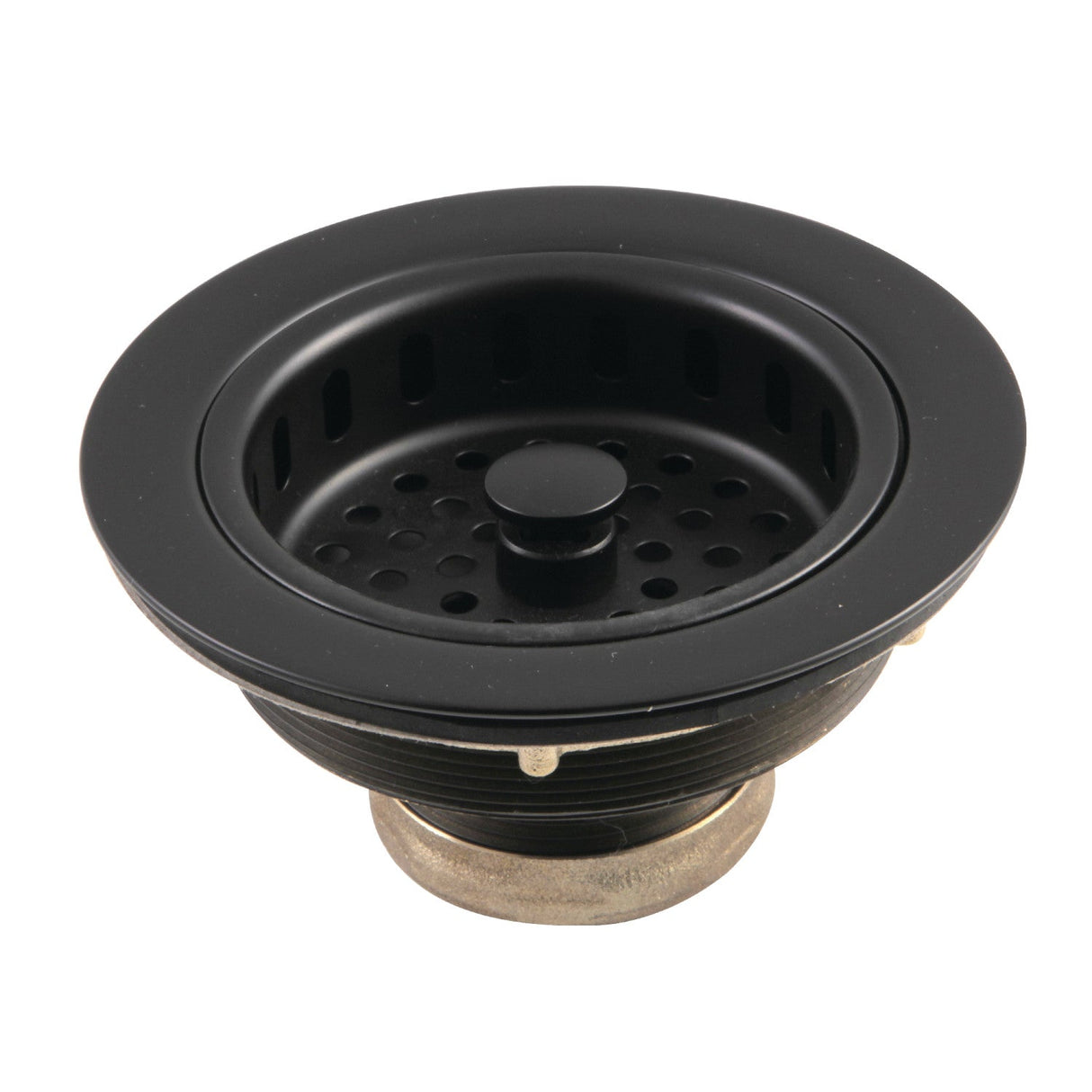 Made To Match KBS1000MB 3-1/2 Inch Kitchen Sink Basket Strainer Only, Matte Black