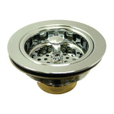 Made To Match KBS1001 3-1/2 Inch Kitchen Sink Basket Strainer Only, Polished Chrome
