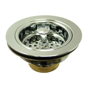 Made To Match KBS1001 3-1/2 Inch Kitchen Sink Basket Strainer Only, Polished Chrome