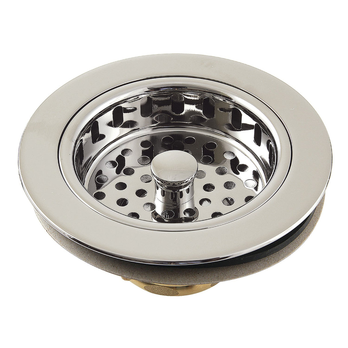 Made To Match KBS1006 3-1/2 Inch Kitchen Sink Basket Strainer Only, Polished Nickel