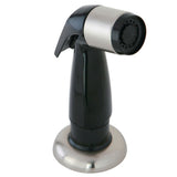 Made To Match KBS122SNSP Plastic Kitchen Faucet Side Sprayer, Black/Brushed Nickel