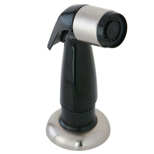 Made To Match KBS122SNSP Plastic Kitchen Faucet Side Sprayer, Black/Brushed Nickel