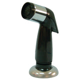 Made To Match KBS122SP Plastic Kitchen Faucet Side Sprayer, Black/Polished Chrome