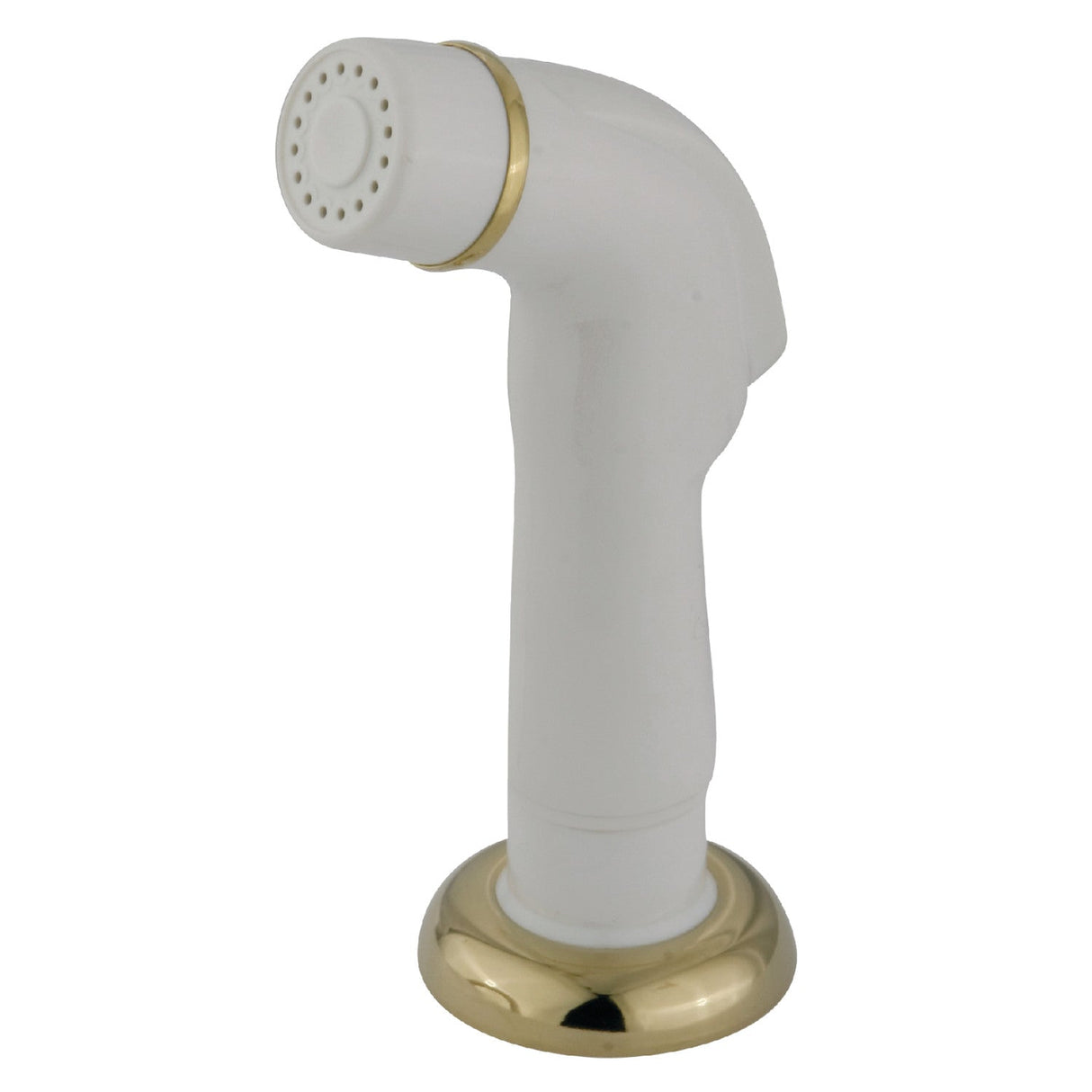 Made To Match KBS752SP Plastic Kitchen Faucet Side Sprayer, White/Polished Brass