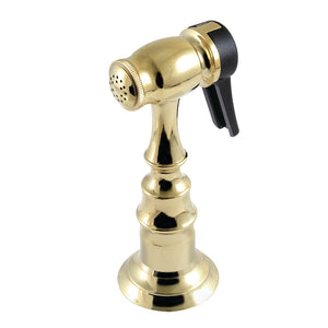 Made To Match KBSPR12 Brass Kitchen Faucet Side Sprayer, Polished Brass