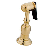 Made To Match KBSPR2 Brass Kitchen Faucet Side Sprayer, Polished Brass