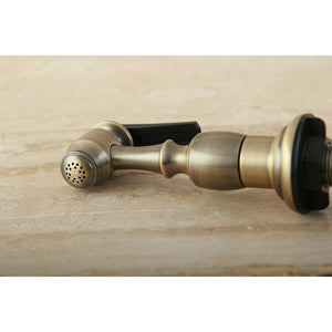 Made To Match KBSPR3 Brass Kitchen Faucet Side Sprayer, Antique Brass