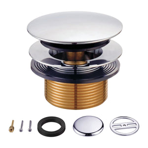 Eugene KBU2001 Toe Touch Tub Drain Conversion Kit, Polished Chrome
