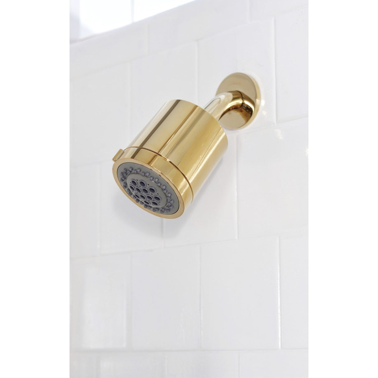 Concord KBX8132DL Three-Handle 5-Hole Wall Mount Tub and Shower Faucet, Polished Brass