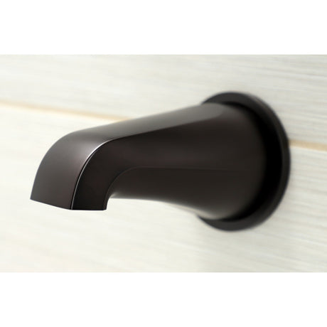 Manhattan KBX8135CML Three-Handle 5-Hole Wall Mount Tub and Shower Faucet, Oil Rubbed Bronze