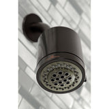 Concord KBX8135DL Three-Handle 5-Hole Wall Mount Tub and Shower Faucet, Oil Rubbed Bronze