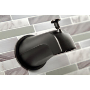 Centurion KBX8140EFL Two-Handle 4-Hole Wall Mount Tub and Shower Faucet, Matte Black