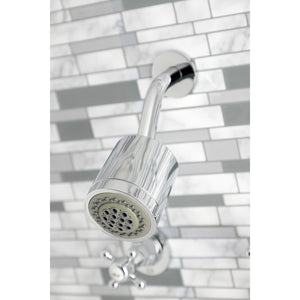 Metropolitan KBX8141BX Two-Handle 4-Hole Wall Mount Tub and Shower Faucet, Polished Chrome
