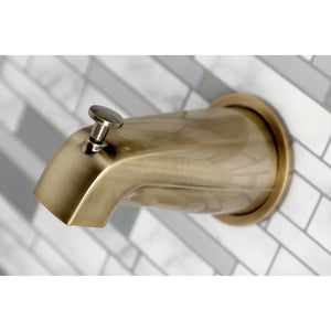 Metropolitan KBX8143BX Two-Handle 4-Hole Wall Mount Tub and Shower Faucet, Antique Brass