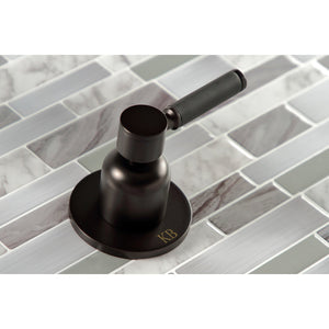 Kaiser KBX8145DKL Two-Handle 4-Hole Wall Mount Tub and Shower Faucet, Oil Rubbed Bronze